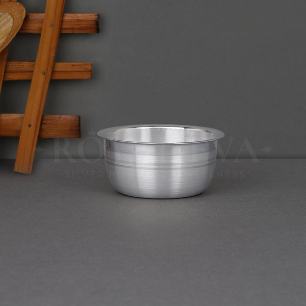 Pure Silver Light Weight Bowl/Vatti (97 Purity, 10 - 60 Grams)