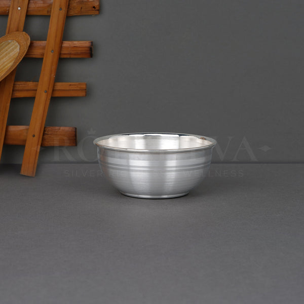 Pure Silver Bowl/Vatti (97 Purity, 10 - 100 Grams)