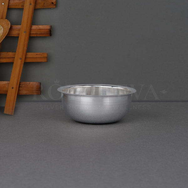 Pure Silver Bowl/Vatti with Mirror Finish (97 Purity, 10 - 100 Grams)