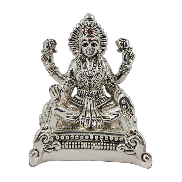 Pure Silver Lakshmi/Laxmiji Idol (999 Purity)(40 Grams)